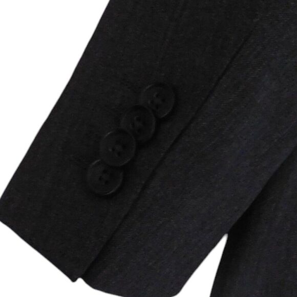 Banana Republic Sport Coat Blazer Suit Jacket 100% wool 2 Button Size 40R Gray - Picture 4 of 8